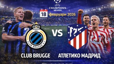 Клуб Брюж – Атлетико Мадрид прогноза 18.02.2026