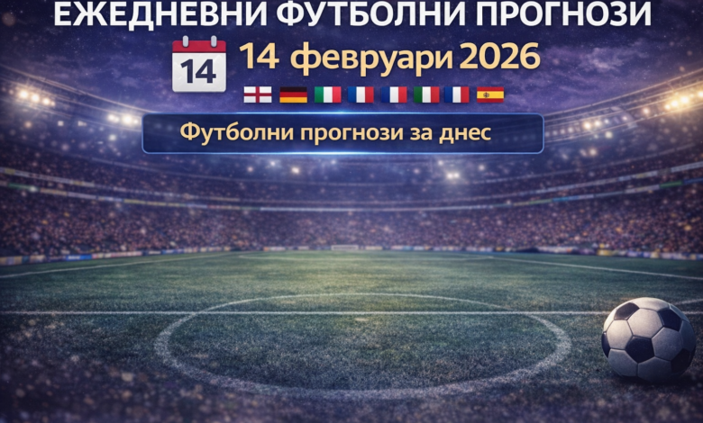 Ежедневни футболни прогнози 14 февруари Събота