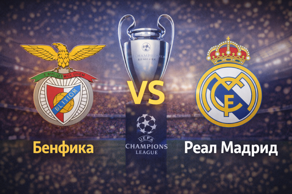 Бенфика срещу Реал Мадрид 17.02.2026