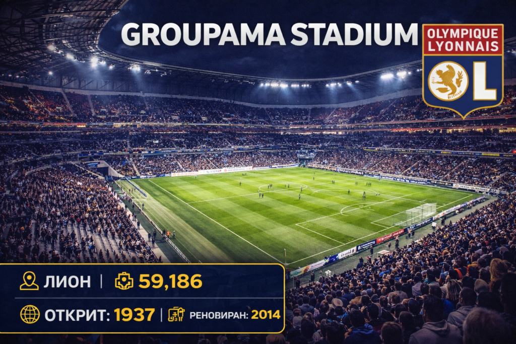 Нощен мач в Групама стадион 