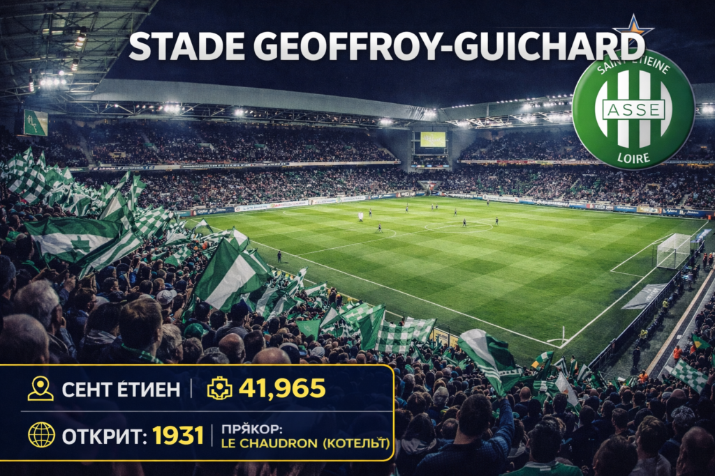 Нощен мач в Сент Етиен