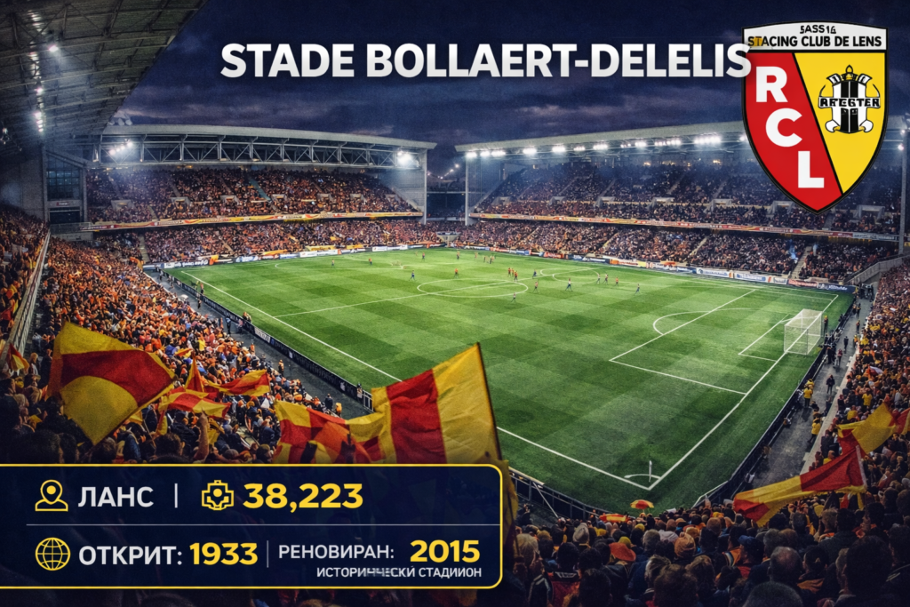 Нощен мач на стадион Болаар-Делелис 