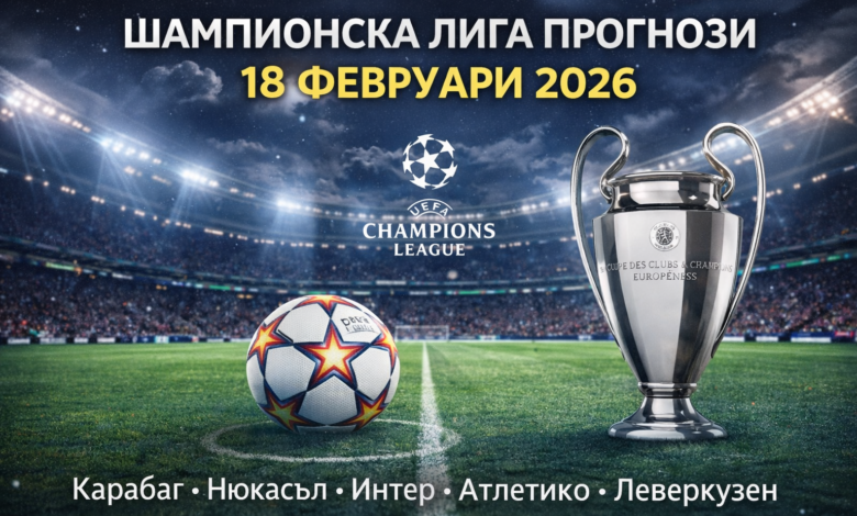 Прогнози за Шампионската лига 2026